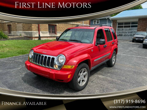 2005 Jeep Liberty for sale at First Line Motors in Brownsburg IN