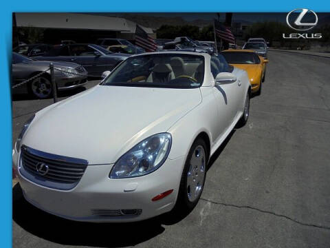 2002 Lexus SC 430 for sale at One Eleven Vintage Cars in Palm Springs CA