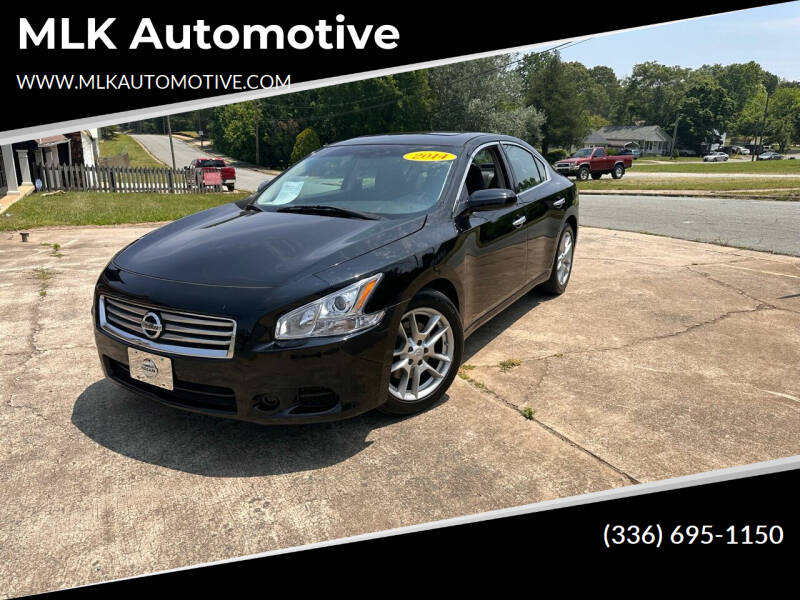 2014 Nissan Maxima for sale at MLK Automotive in Winston Salem NC