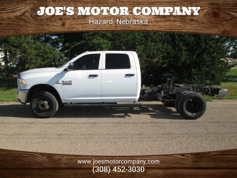2017 RAM 3500 for sale at Joe's Motor Company in Hazard NE