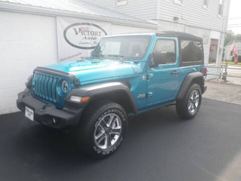 2019 Jeep Wrangler for sale at VICTORY AUTO in Lewistown PA