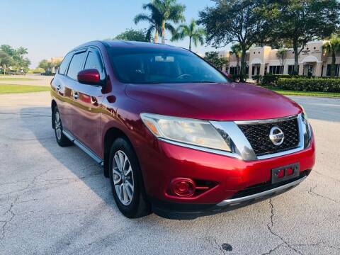 2014 Nissan Pathfinder for sale at EMPIRE MOTORS CLUB in West Palm Beach FL