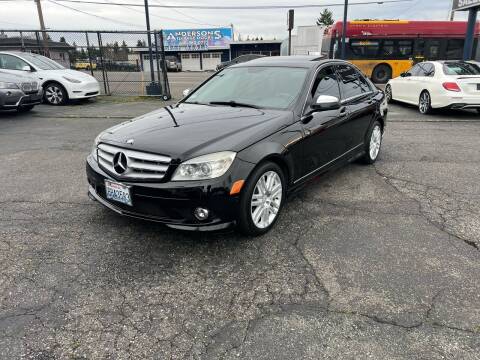 2008 Mercedes-Benz C-Class for sale at First Union Auto in Seattle WA