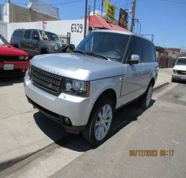 2012 Land Rover Range Rover for sale at Rock Bottom Motors in North Hollywood CA