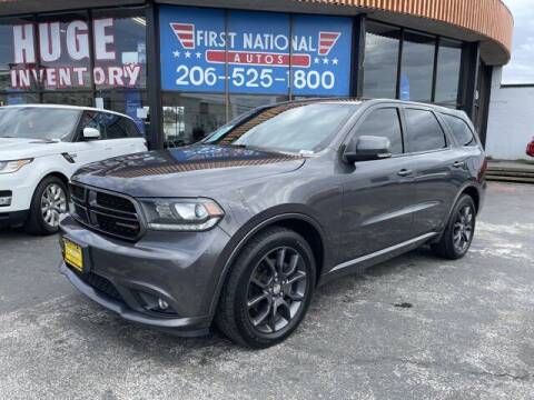 2017 Dodge Durango for sale at First National Autos of Tacoma in Lakewood WA