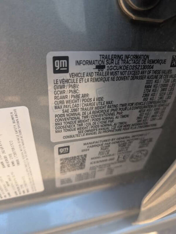 2025 Chevrolet Silverado 1500