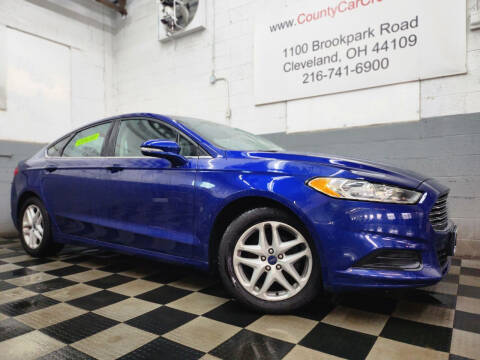2015 Ford Fusion for sale at County Car Credit in Cleveland OH