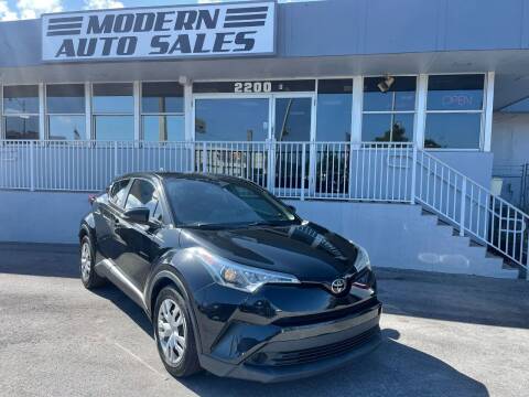 2019 Toyota C-HR for sale at Modern Auto Sales in Hollywood FL