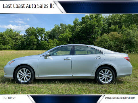 2010 Lexus ES 350 for sale at East Coast Auto Sales llc in Virginia Beach VA