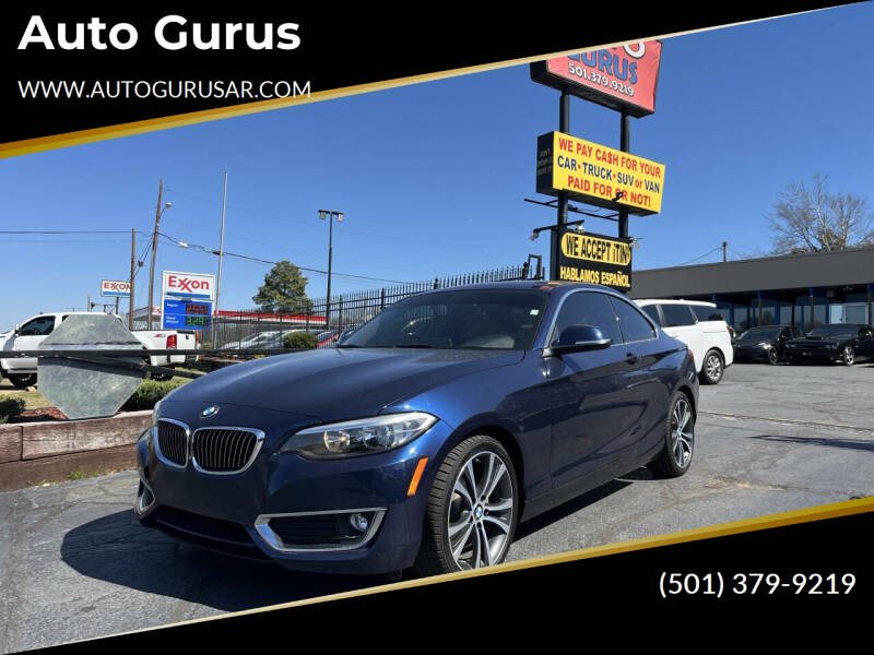 2016 BMW 2 Series for sale at Auto Gurus in Little Rock AR