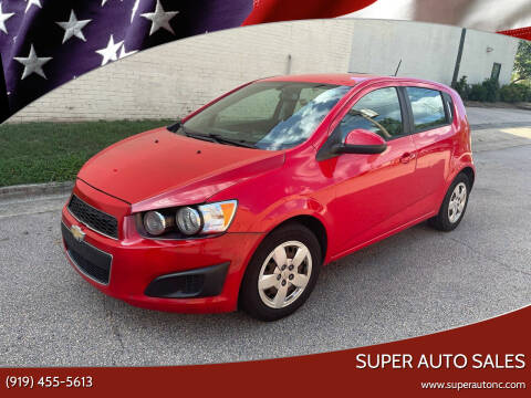 2015 Chevrolet Sonic for sale at Super Auto in Fuquay Varina NC