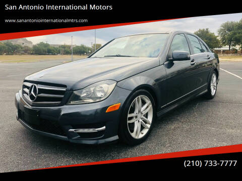 2013 Mercedes-Benz C-Class for sale at San Antonio International Motors in San Antonio TX