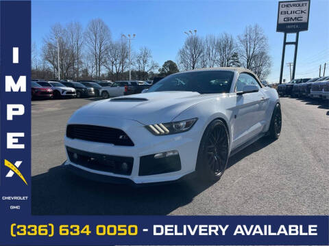 2015 Ford Mustang for sale at Impex Chevrolet GMC in Reidsville NC