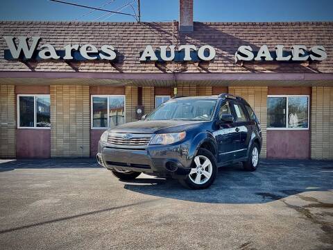 2010 Subaru Forester for sale at Wares Auto Sales INC in Traverse City MI