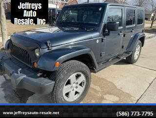 Jeep Wrangler Unlimited For Sale in Clinton Township, MI - Jeffreys Auto  Resale, Inc