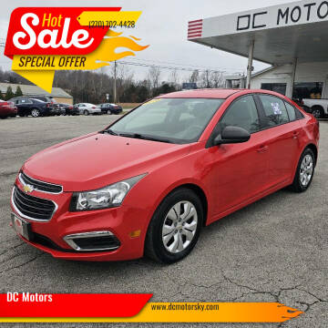 2015 Chevrolet Cruze for sale at DC Motors in Falls Of Rough KY