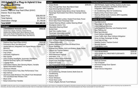 2024 Audi Q5 e quattro S line Premium 55 TFSI