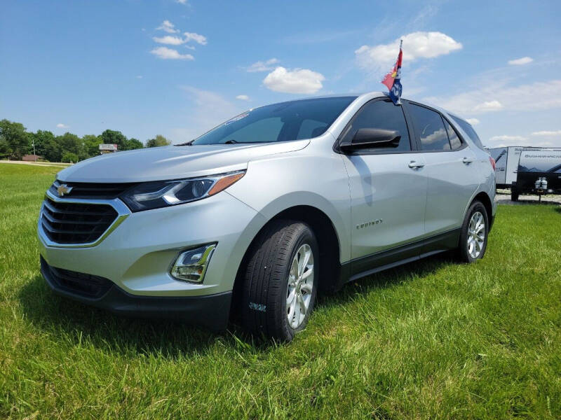 Used 2020 Chevrolet Equinox LS with VIN 3GNAXHEV8LS719388 for sale in Daleville, IN