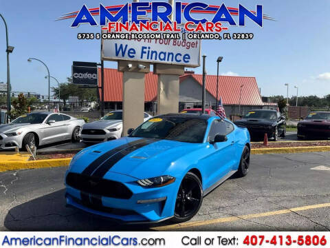 2022 Ford Mustang for sale at American Financial Cars in Orlando FL