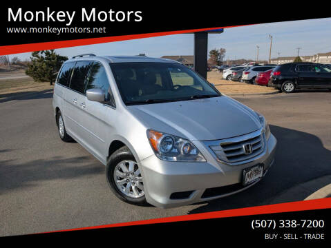 2010 Honda Odyssey for sale at Monkey Motors in Faribault MN