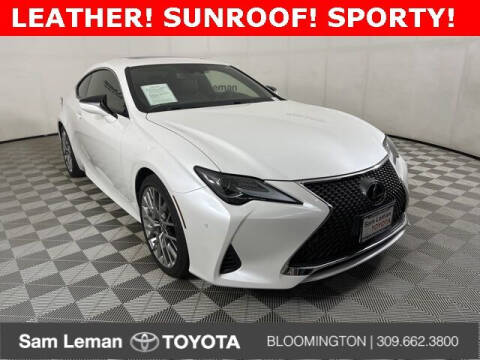 2019 Lexus RC 300 for sale at Sam Leman Toyota Bloomington in Bloomington IL