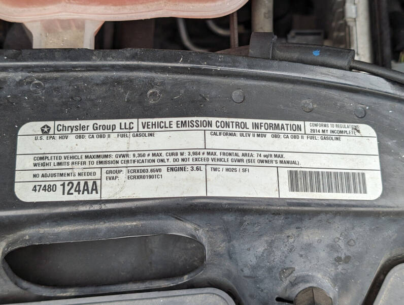 2014 RAM ProMaster 3500 159 WB