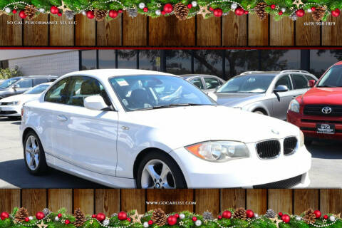 2011 BMW 1 Series for sale at So Cal Performance SD, llc in San Diego CA