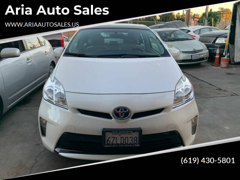 2013 Toyota Prius for sale at Aria Auto Sales in El Cajon CA