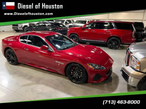 2018 Maserati GranTurismo for sale at Diesel Of Houston in Houston TX