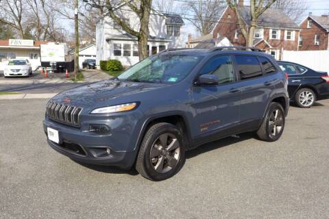 2016 Jeep Cherokee for sale at FBN Auto Sales & Service in Highland Park NJ
