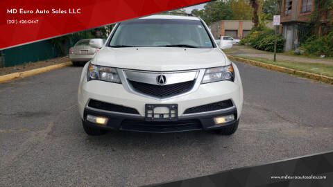 2011 Acura MDX for sale at MD Euro Auto Sales LLC in Hasbrouck Heights NJ