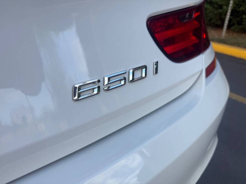 2014 BMW 6 Series 650i Gran Coupe