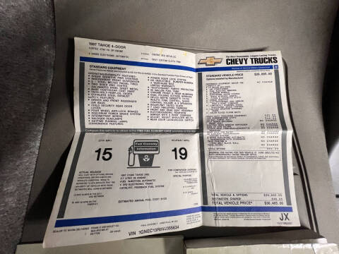 1997 Chevrolet Tahoe LT