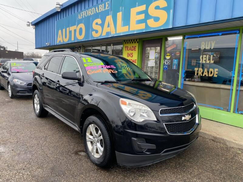 2012 Chevrolet Equinox for sale at Affordable Auto Sales of Michigan in Pontiac MI