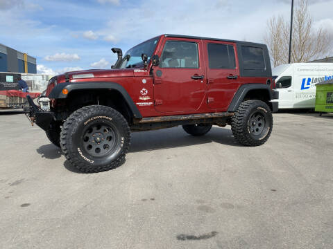 2010 Jeep Wrangler Unlimited for sale at Truck Buyers in Magrath AB