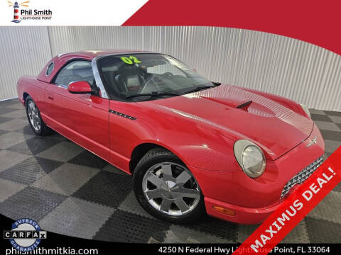 2002 Ford Thunderbird for sale at PHIL SMITH AUTOMOTIVE GROUP - Phil Smith Kia in Lighthouse Point FL