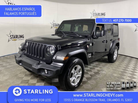 2021 Jeep Wrangler Unlimited for sale at Pedro @ Starling Chevrolet in Orlando FL