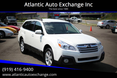 2013 Subaru Outback for sale at Atlantic Auto Exchange Inc in Durham NC
