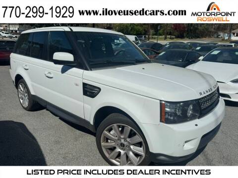 2012 Land Rover Range Rover Sport for sale at Motorpoint Roswell in Roswell GA