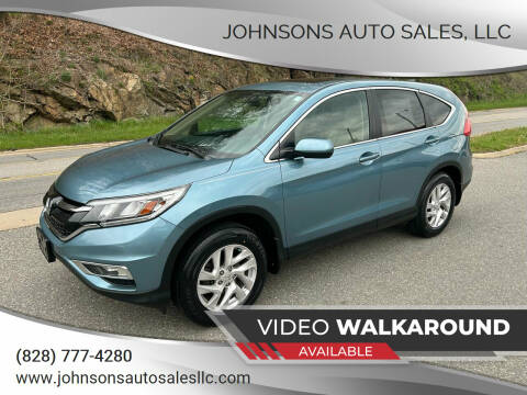 2015 Honda CR-V for sale at Johnsons Auto Sales, LLC in Marshall NC