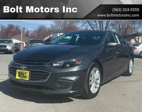 2017 Chevrolet Malibu for sale at Bolt Motors Inc in Davenport IA