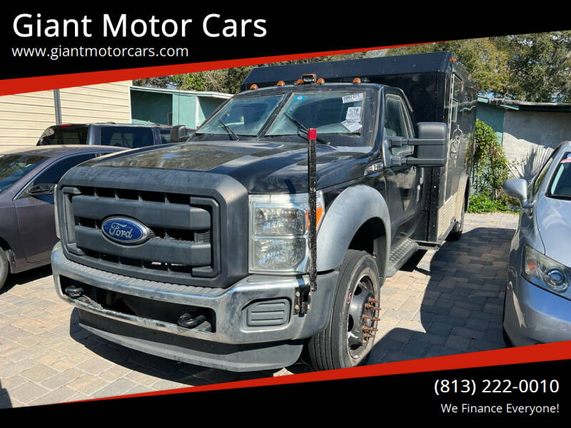 2012 Ford F-550 Super Duty for sale at Giant Motor Cars in Tampa FL