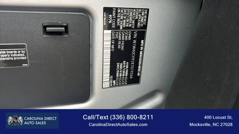 2019 Mercedes-Benz Sprinter 2500