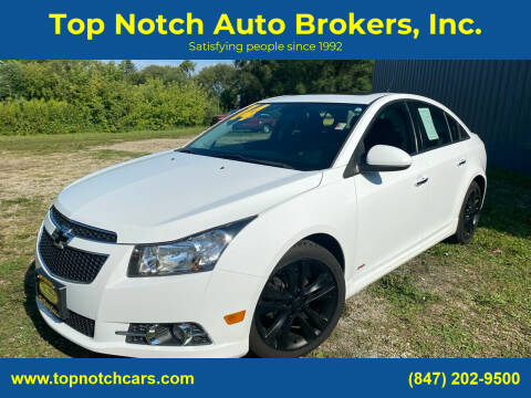 2014 Chevrolet Cruze for sale at Top Notch Auto Brokers, Inc. in McHenry IL