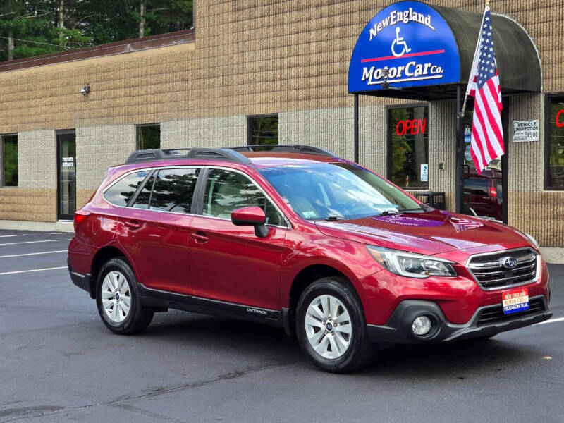 Used 2018 Subaru Outback Premium with VIN 4S4BSACC1J3263723 for sale in Hudson, NH