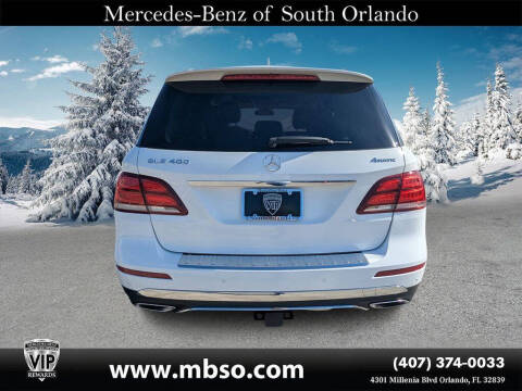 2019 Mercedes-Benz GLE GLE 400 4MATIC