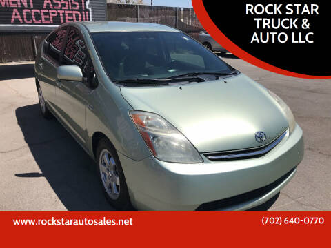 2007 Toyota Prius for sale at ROCK STAR TRUCK & AUTO LLC in Las Vegas NV
