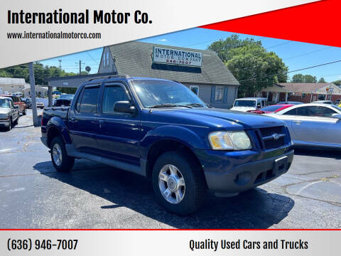 2004 Ford Explorer Sport Trac for sale at International Motor Co. in Saint Charles MO