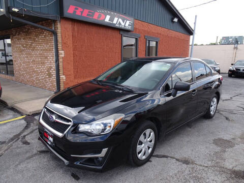 2015 Subaru Impreza for sale at RED LINE AUTO LLC in Bellevue NE