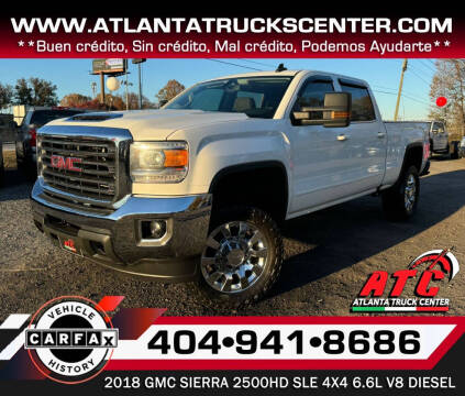 2018 GMC Sierra 2500HD for sale at ATLANTA TRUCK CENTER LLC in Doraville GA